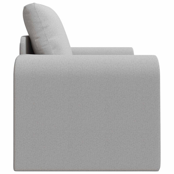 Schlafsofa Wolkengrau Stoff 98 cm