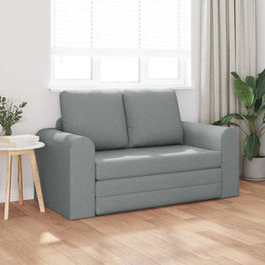 Schlafsofa 60cm Hellgrau Stoff