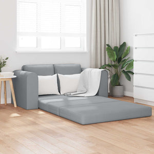 Schlafsofa 60cm Hellgrau Stoff