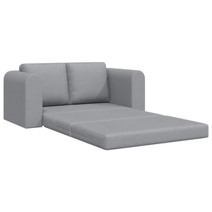 Schlafsofa 60cm Hellgrau Stoff