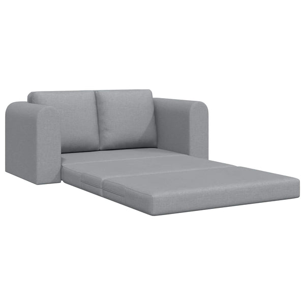 Schlafsofa 60cm Hellgrau Stoff