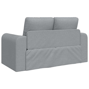 Schlafsofa 60cm Hellgrau Stoff