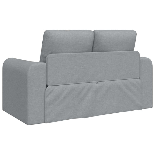 Schlafsofa 60cm Hellgrau Stoff