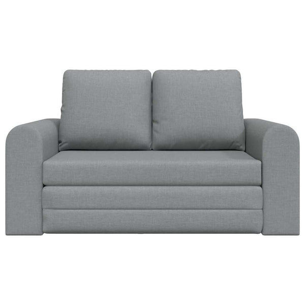 Schlafsofa 60cm Hellgrau Stoff