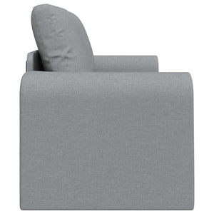 Schlafsofa 60cm Hellgrau Stoff