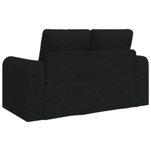 Schlafsofa 60cm Schwarz Stoff