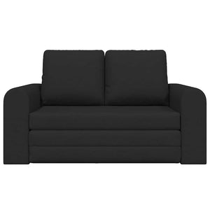 Schlafsofa 60cm Schwarz Stoff