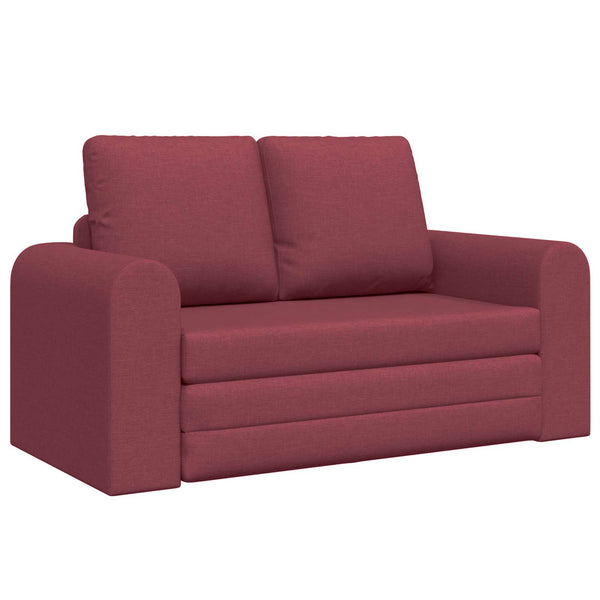 Weinrotes Schlafsofa 60cm