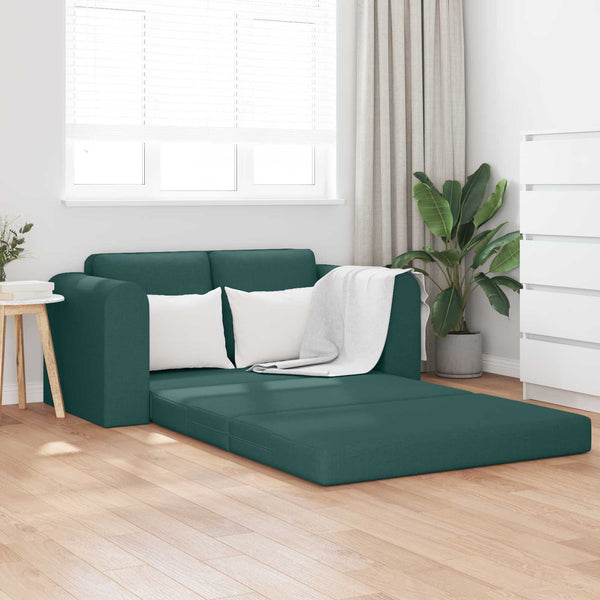 Schlafsofa 60cm Dunkelgrün Stoff