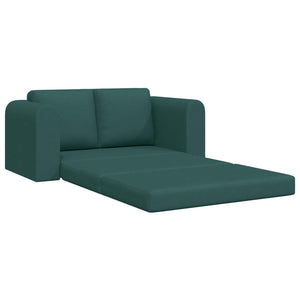 Schlafsofa 60cm Dunkelgrün Stoff