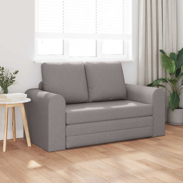 Schlafsofa 60cm Taupe Stoff