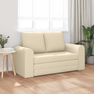 Schlafsofa Creme Stoff 60cm