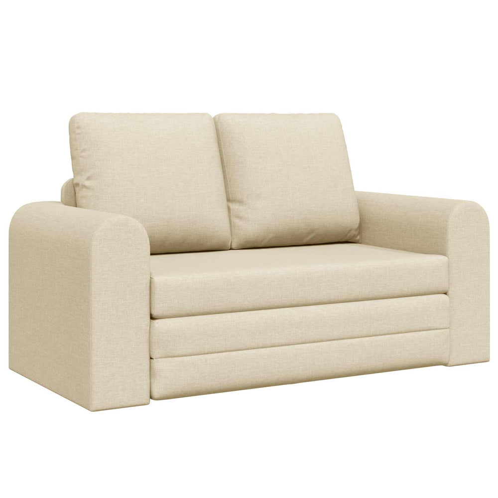Schlafsofa Creme Stoff 60cm
