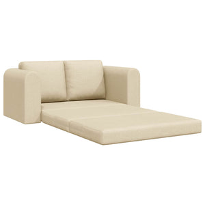 Schlafsofa Creme Stoff 60cm