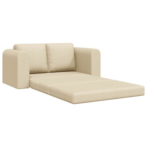 Schlafsofa Creme Stoff 60cm