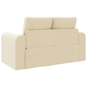 Schlafsofa Creme Stoff 60cm
