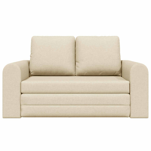 Schlafsofa Creme Stoff 60cm