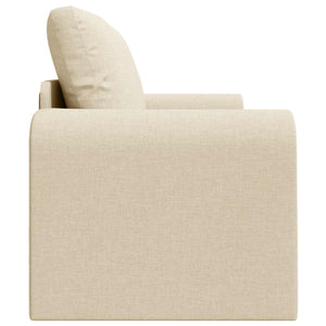 Schlafsofa Creme Stoff 60cm