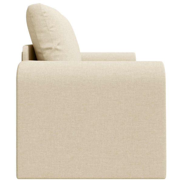 Schlafsofa Creme Stoff 60cm
