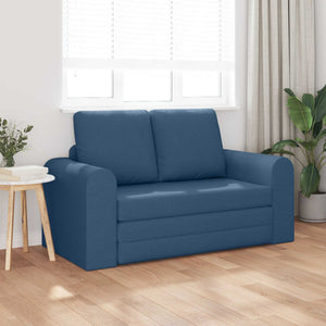 Schlafsofa 60cm Blau Stoff