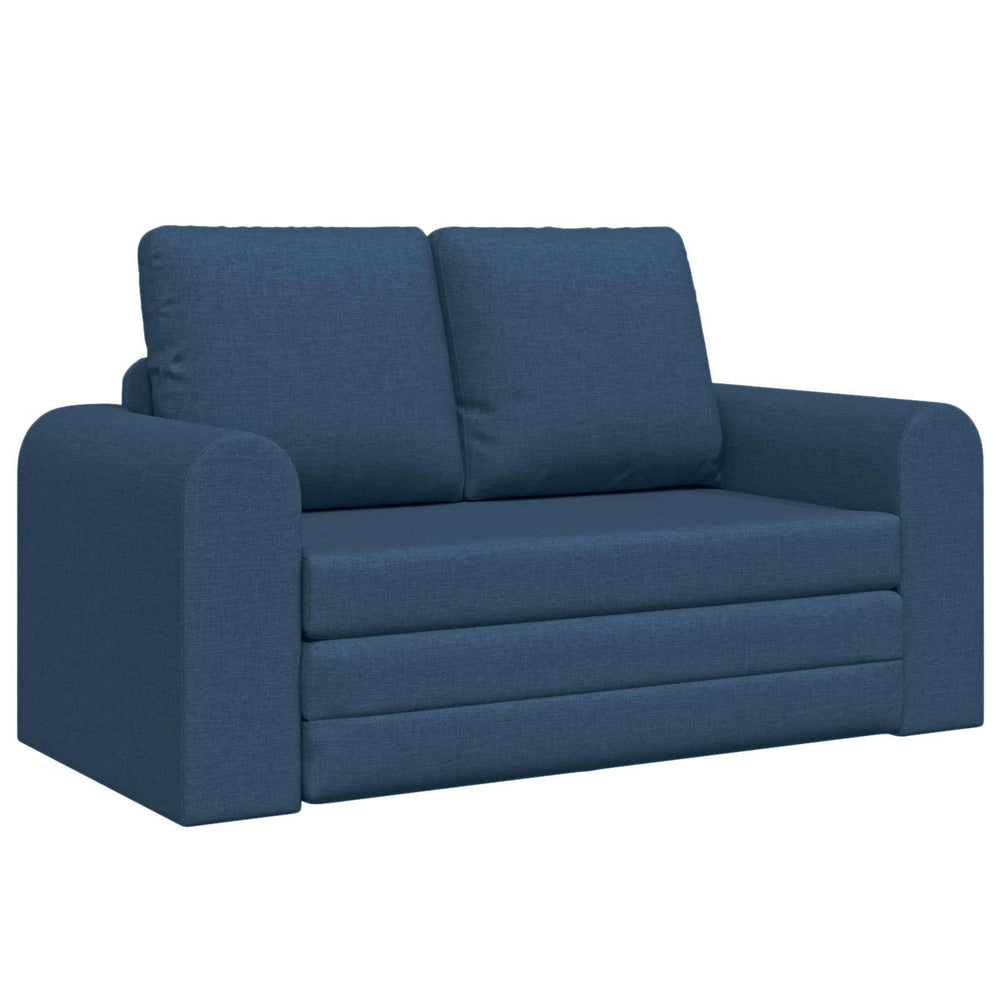 Schlafsofa 60cm Blau Stoff