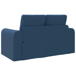 Schlafsofa 60cm Blau Stoff