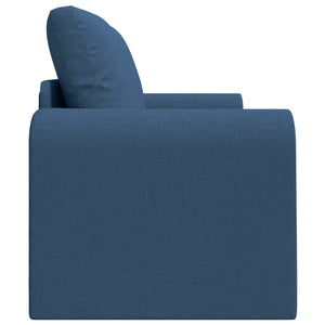 Schlafsofa 60cm Blau Stoff