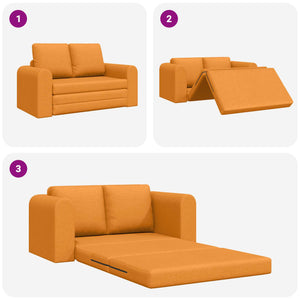 Schlafsofa 60cm Dunkelgelb
