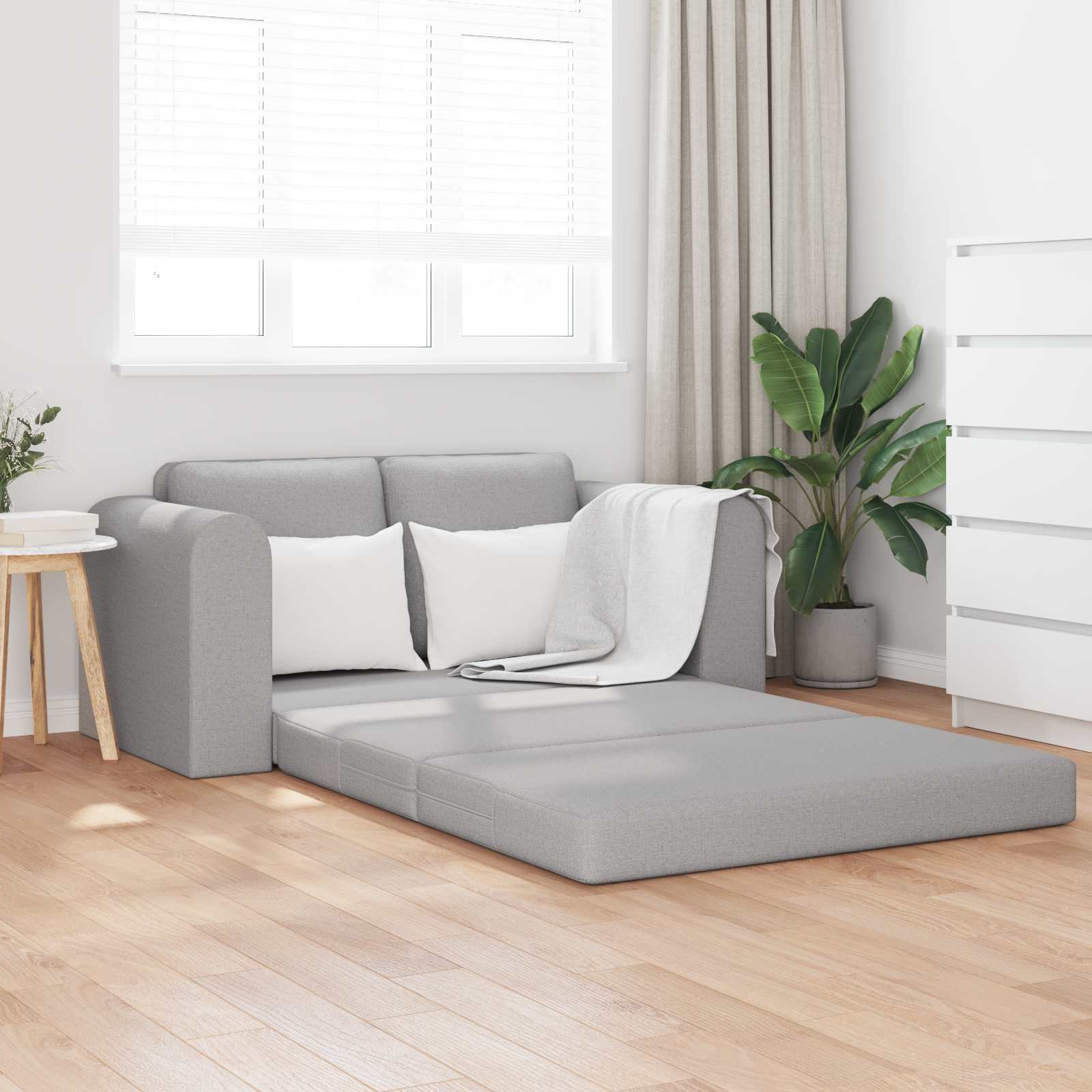 Schlafsofa 60cm Wolkengrau