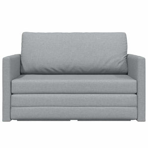 Schlafsofa 110cm Hellgrau Stoff