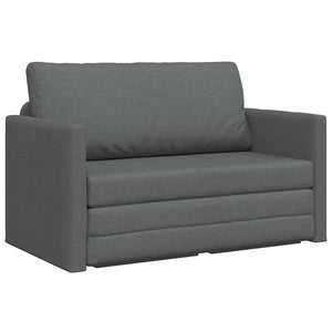 Schlafsofa Stoff Dunkelgrau 110cm