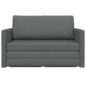 Schlafsofa Stoff Dunkelgrau 110cm
