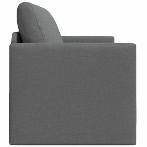 Schlafsofa Stoff Dunkelgrau 110cm