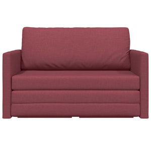 Schlafsofa Weinrot 110cm