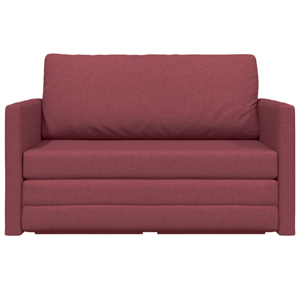 Schlafsofa Weinrot 110cm