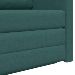 Schlafsofa 110cm Dunkelgrün Stoff