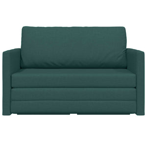 Schlafsofa 110cm Dunkelgrün Stoff