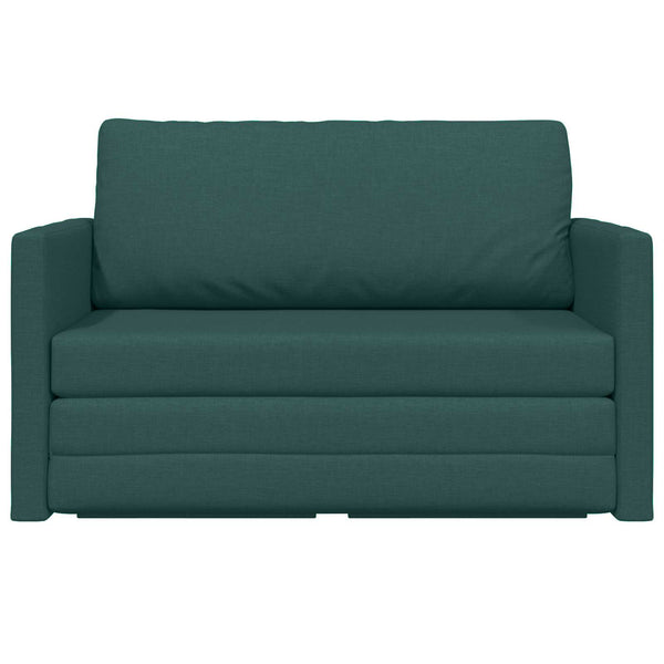 Schlafsofa 110cm Dunkelgrün Stoff