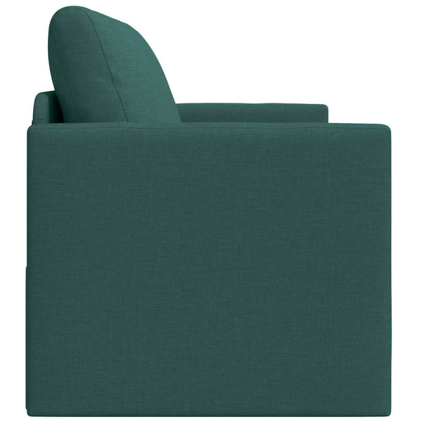 Schlafsofa 110cm Dunkelgrün Stoff