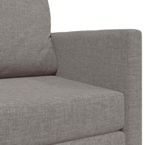 Schlafsofa 110cm Taupe Stoff