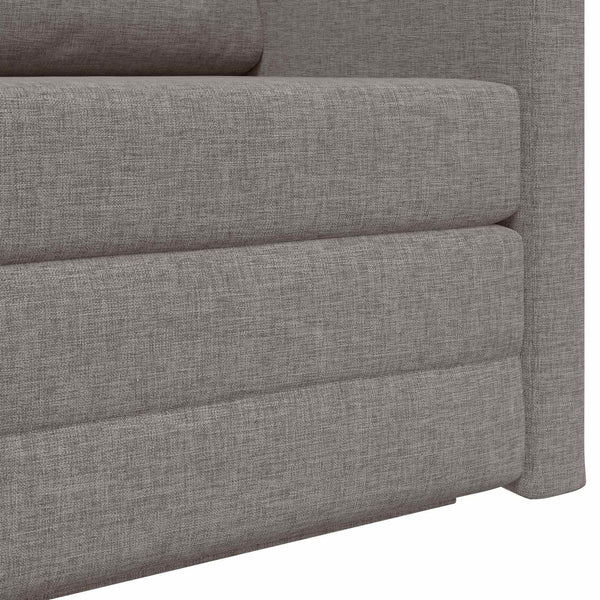 Schlafsofa 110cm Taupe Stoff