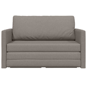 Schlafsofa 110cm Taupe Stoff