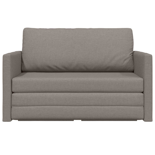 Schlafsofa 110cm Taupe Stoff