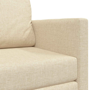 Schlafsofa 110cm Creme Stoff
