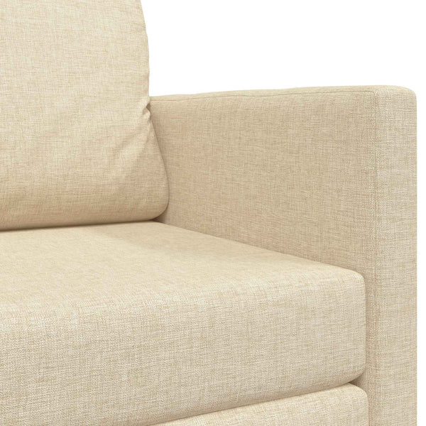 Schlafsofa 110cm Creme Stoff