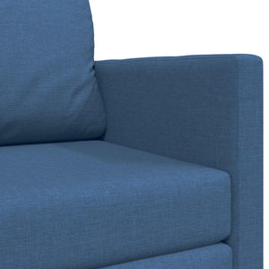 Schlafsofa 110cm Blau Stoff