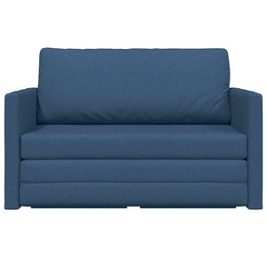 Schlafsofa 110cm Blau Stoff