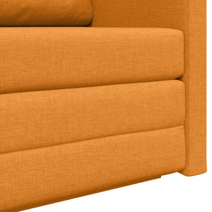 Schlafsofa 110cm Dunkelgelb