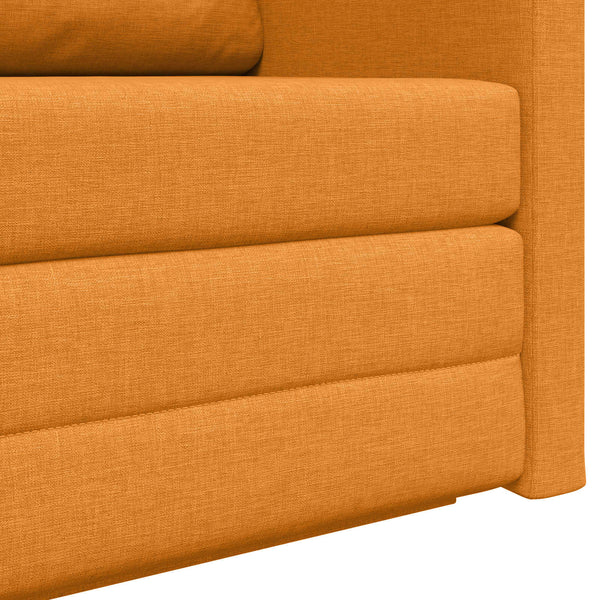 Schlafsofa 110cm Dunkelgelb