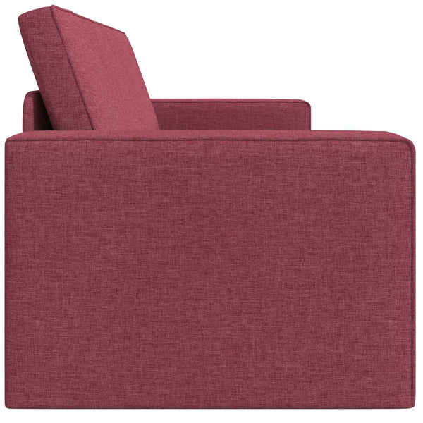 Schlafsofa Weinrot Stoff 245cm